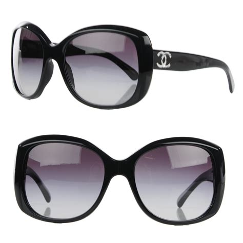 Chanel sunglasses for women black